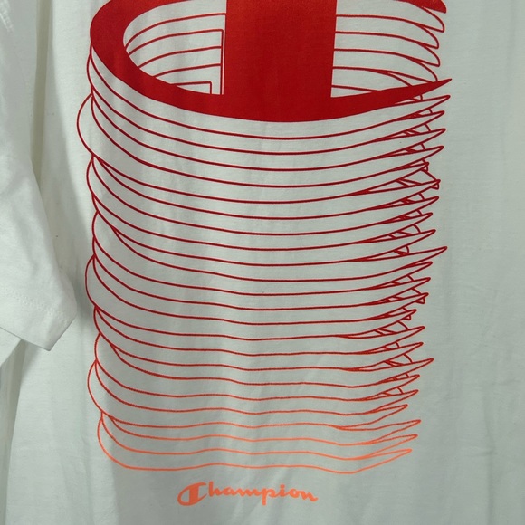 Men’s White Champion T-shirt Size 3XB new - Picture 4 of 9